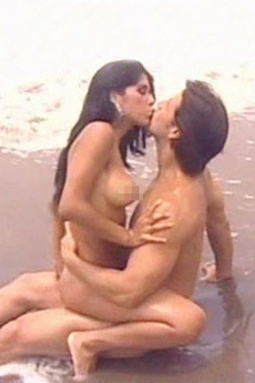 Daniela Cicarelli And Karen Dejo Get Caught Fucking In The Beach